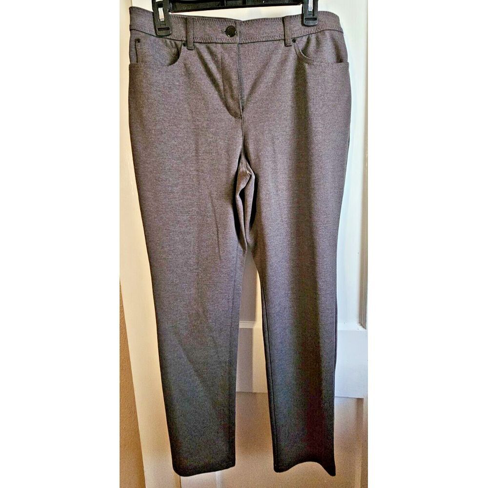 NWT SO SLIMMING by‎ Chico's Peyton pant 28.5"  pant basic Size 0.5 short grey